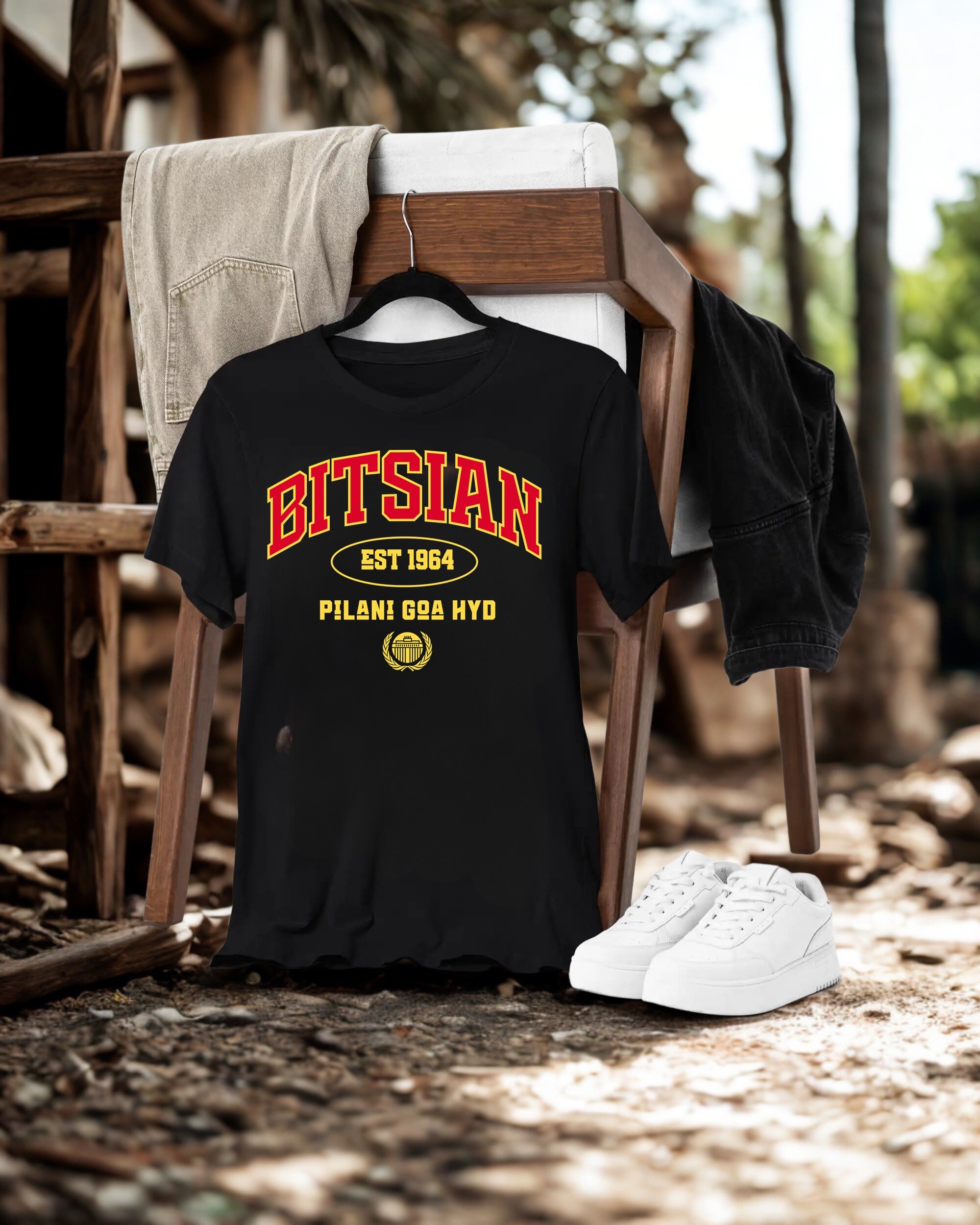 BITSIAN BITS Pilani Tshirt Unisex Round Neck