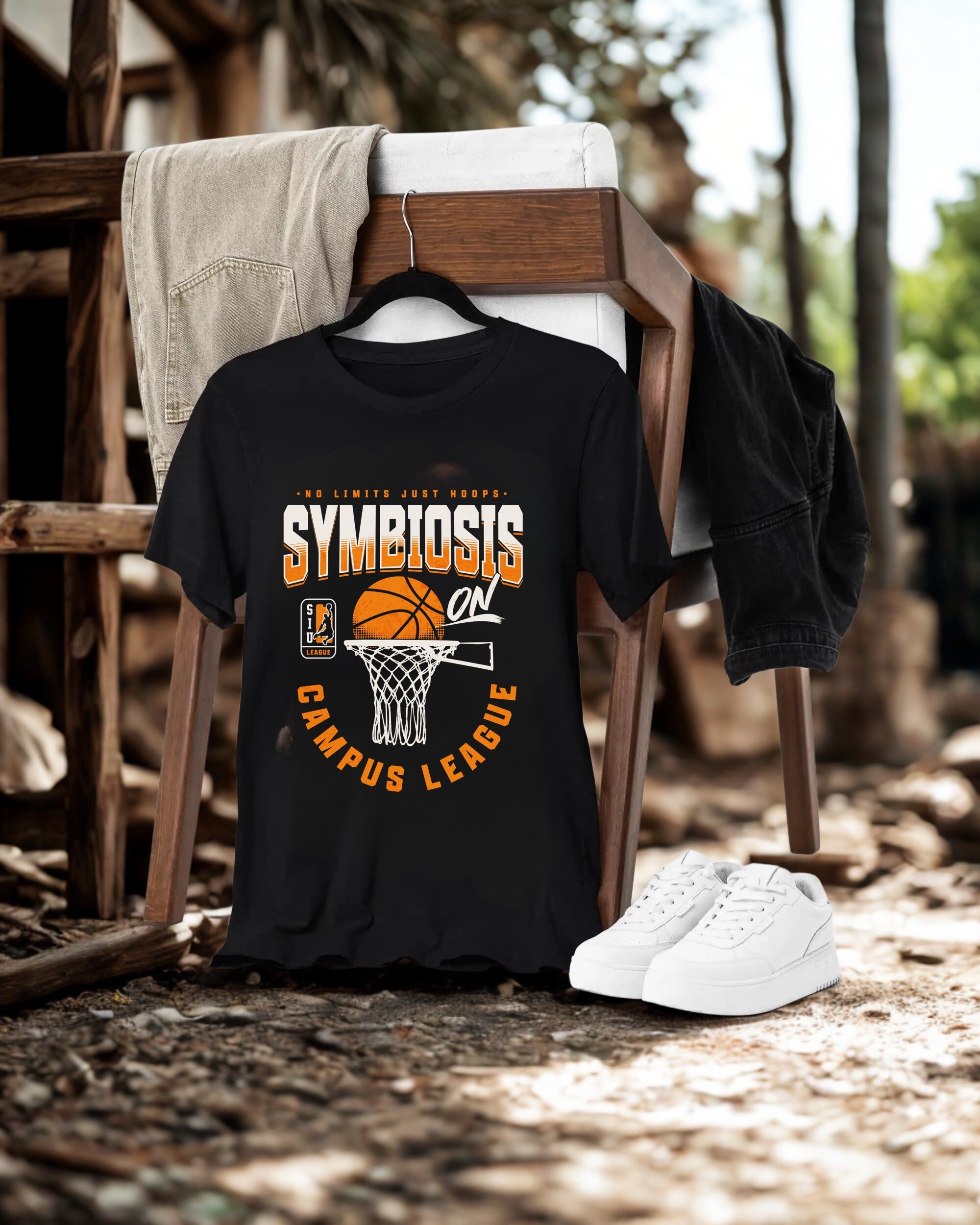 Symbiosis Pune  Pure Cotton Round Neck Tshirt